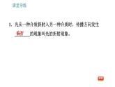 教科版八年級上冊物理習(xí)題課件 第4章 4.4 光的折射