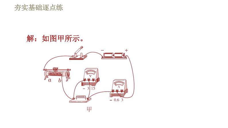 教科版九年级全一册物理习题课件 第五章 5.1.1电流跟电阻、电压的关系第5页