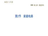 教科版九年級(jí)全一冊(cè)物理習(xí)題課件 第九章 9.2家庭電路