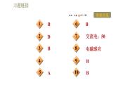 教科版九年级全一册物理习题课件 第八章 8.1电磁感应现象