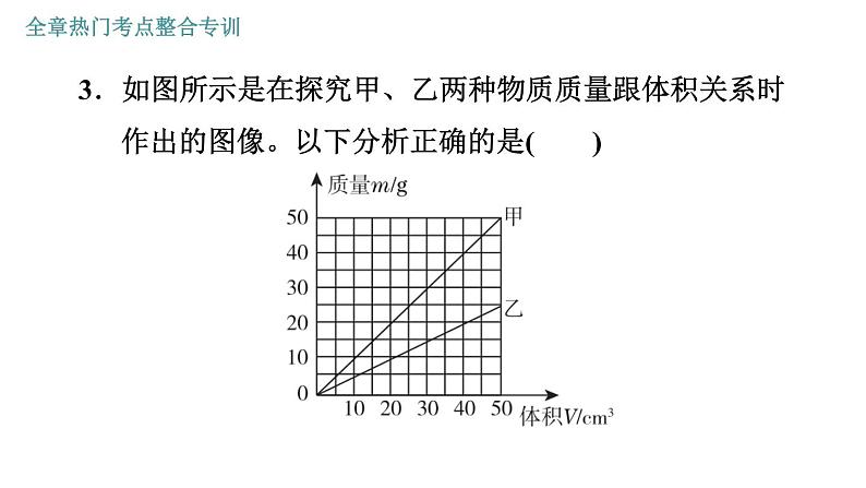 教科版八年级上册物理 第6章 习题课件07