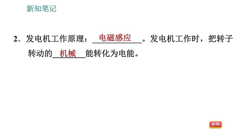 沪科版九年级上册物理习题课件 第18章 18.2 科学探究：怎样产生感应电流06