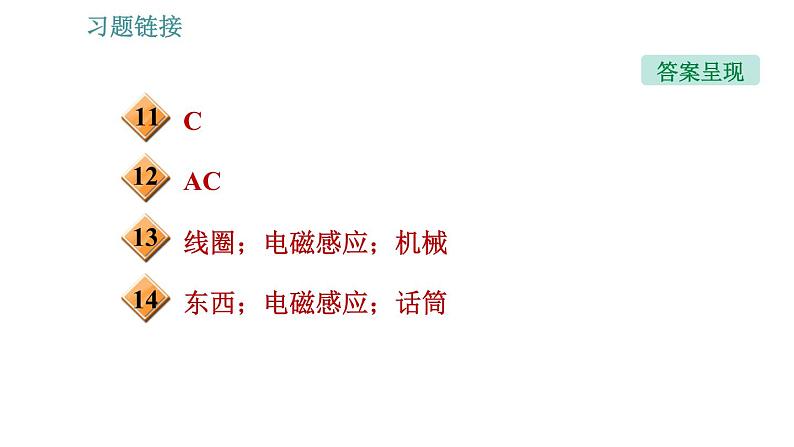 沪科版九年级上册物理习题课件 第18章 全章整合与提升第3页