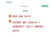 沪科版九年级上册物理习题课件 第17章 17.2.1 电流的磁场