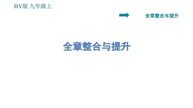 沪粤版九年级上册物理习题课件 第15章 全章整合与提升第1页