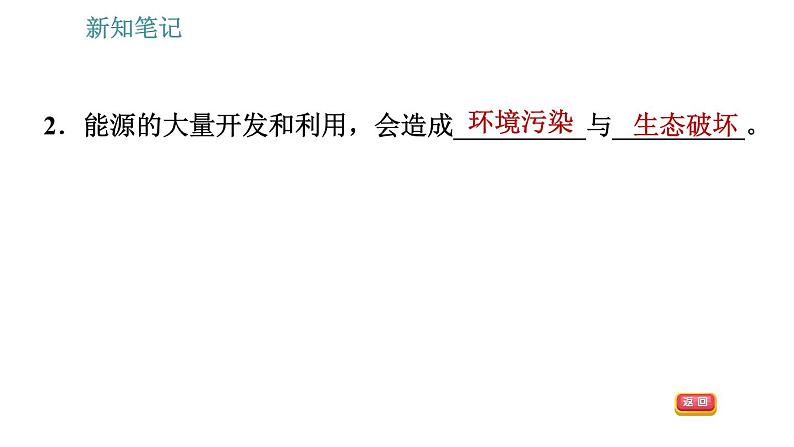 沪科版九年级上册物理习题课件 第20章 20.2 能源的开发和利用第5页