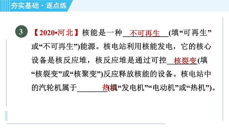 沪粤版九年级全一册物理课件 第二十章 20.2开发新能源05