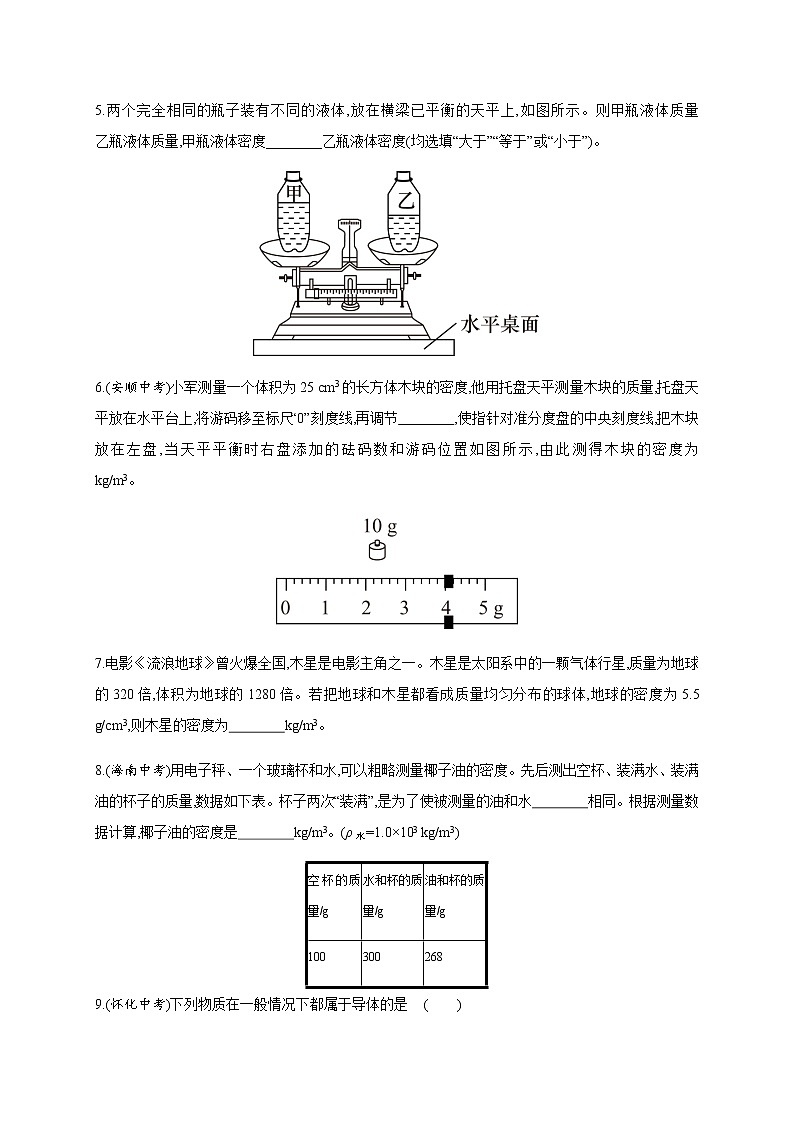 周滚动练七—2020年秋八年级物理上册（沪粤版）Word版课时作业02