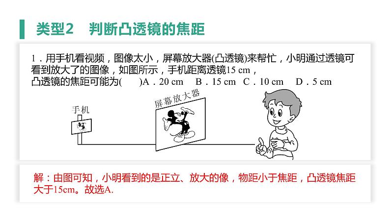 第四章多彩的光复习凸透镜成像—沪科版八年级全一册物理课件06