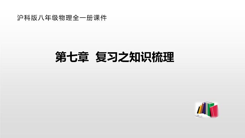 第七章  复习之知识梳理—2020-2021学年沪科版八年级全一册物理课件01