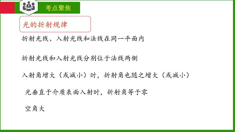 第四章 光的折射 透镜 复习课件-2021-2022学年八年级物理苏科版上册03