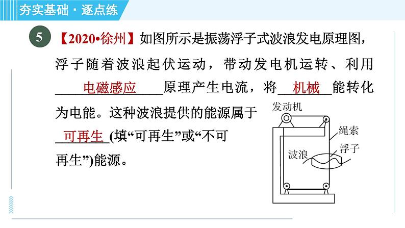 沪粤版九年级全一册物理 第二十章习题课件08