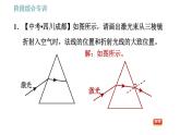 北师版八年级上册物理习题课件 第5章 阶段归类专训 光的折射作图的几种类型