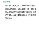 北师版八年级上册物理习题课件 期末提分练案 第5讲 光现象 第3课时　实验专项训练    有关光现象的实验探究