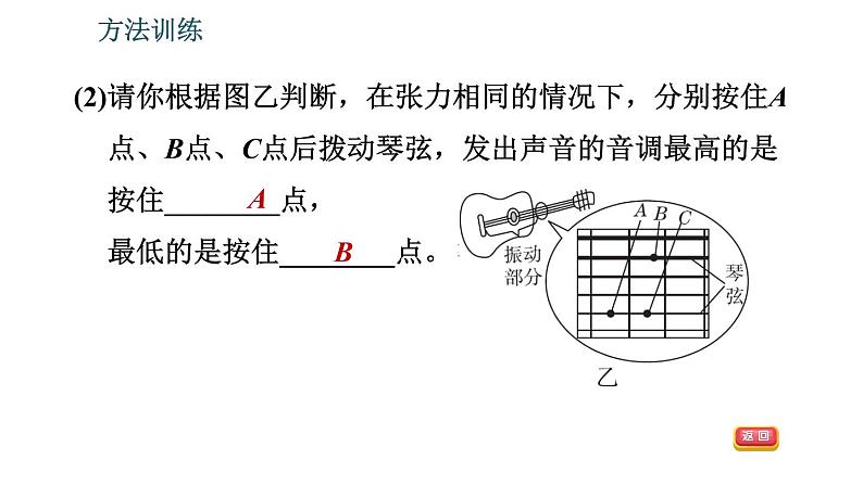 北师版八年级上册物理习题课件 期末提分练案 第4讲 声现象 第2课时　方法训练第5页