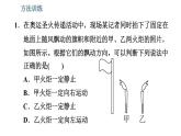 北师版八年级上册物理习题课件 期末提分练案 第2讲 物质的简单运动 第2课时　方法训练    研究机械运动的三种方法