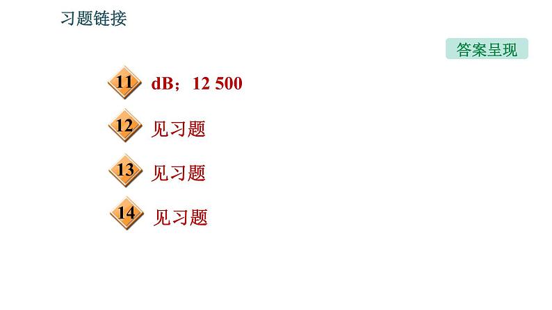 北师版八年级上册物理 期末提分练案 第4讲 声现象 习题课件03