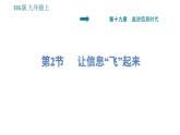 沪科版九年级上册物理课件 第19章 19.2  让信息“飞”起来