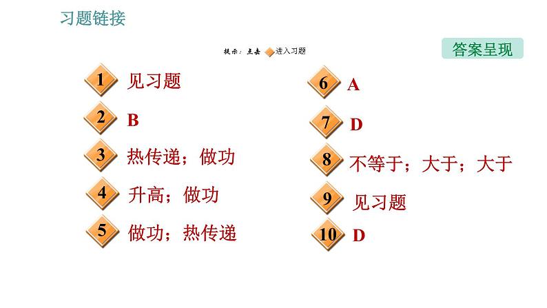 沪粤版九年级上册物理习题课件 第12章 12.1   认识内能02