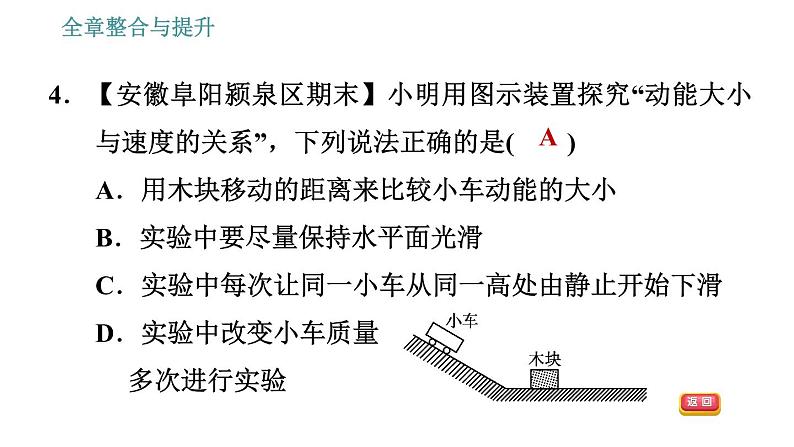 沪粤版九年级上册物理习题课件 第11章 全章整合与提升第7页