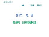 教科版九年级上册物理课件 第4章 4.1.1   认识和测量电流