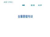 教科版九年级上册物理课件 第6章 全章易错专训