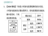 教科版九年级上册物理课件 第6章 全章易错专训