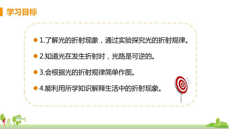 教科版物理八年级上册 4.4《光的折射》PPT课件第3页