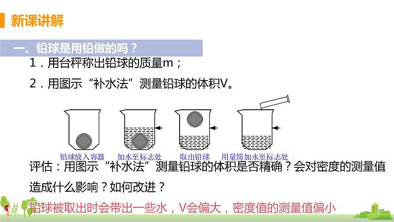 教科版物理八年级上册 6.4《密度知识应用交流会》PPT课件05