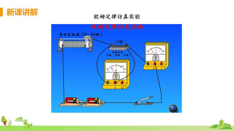 教科物理九年级上册 5.1.1《探究电流与电压、电阻的关系》PPT课件+素材07