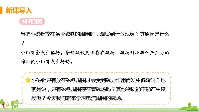 沪科版物理九年级全册 17.2.1《 电流的磁效应》PPT课件+素材03