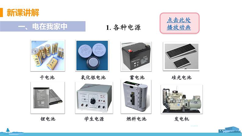 苏科版九年级物理上册 13.1《初识家用电器和电路》PPT课件+素材05