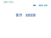 人教版八年级上册物理习题课件 第4章 4.2   光的反射
