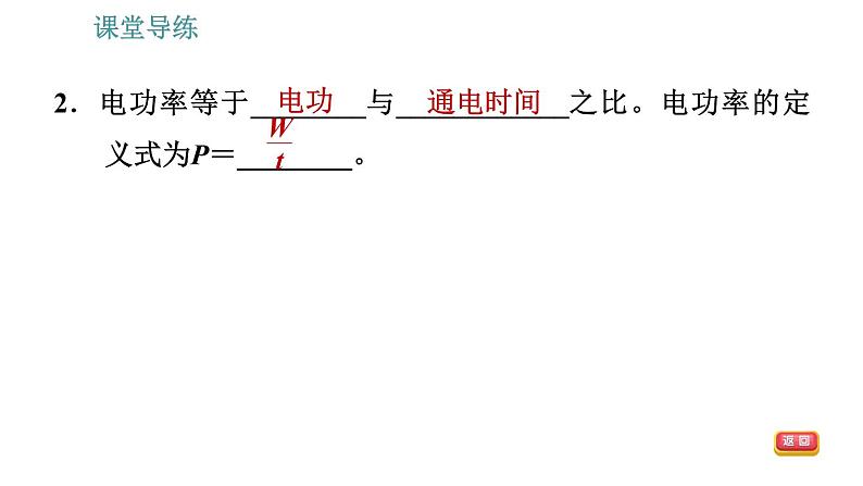 人教版九年级下册物理课件 第18章 18.2.1   认识电功率005