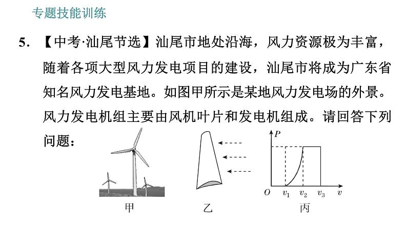 沪粤版九年级下册物理课件 第20章 专训（五）  能的转化、守恒及利用0第8页