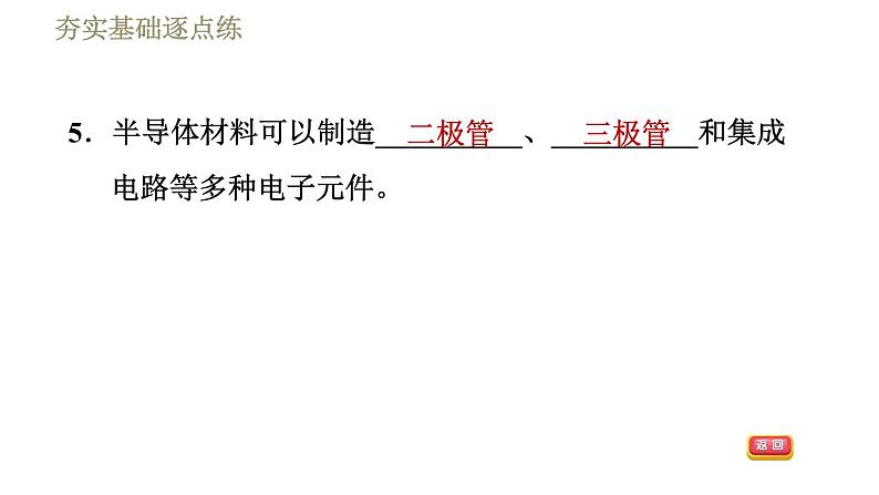 沪科版九年级下册物理习题课件 第20章 20.3材料的开发和利用08