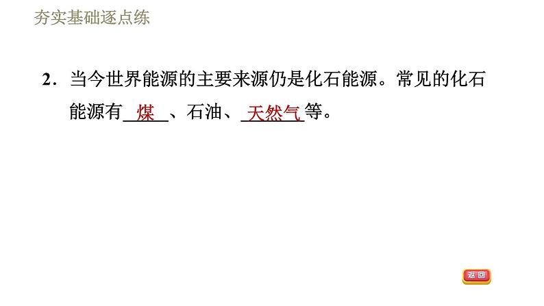 沪科版九年级下册物理习题课件 第20章 20.2能源的开发和利用05