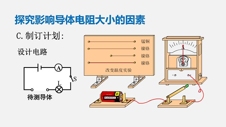 11.7 探究影响导体电阻大小的因素—2020-2021学年北师大版九年级物理全册课件06