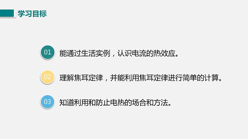 13.4电流的热效应—2020-2021学年北师大版九年级物理全册课件01