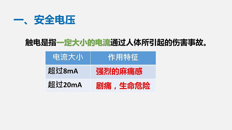 13.6安全用电—2020-2021学年北师大版九年级物理全册课件07