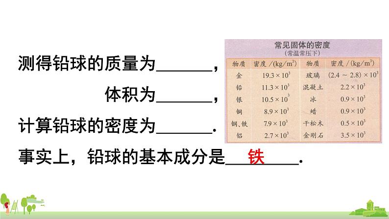 教科物理八年级上册 6.4《活动：密度知识应用交流会》PPT课件05