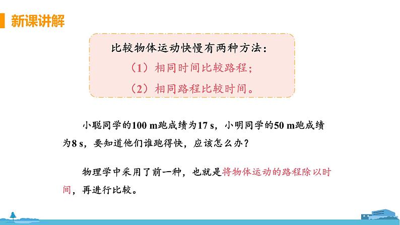 苏科版八年级物理上册 5.2《速度》PPT课件+素材07