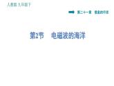 人教版九年级下册物理课件 第21章 21.2   电磁波的海洋