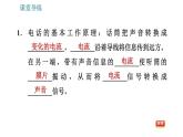 人教版九年级下册物理课件 第21章 21.1   现代顺风耳——电话