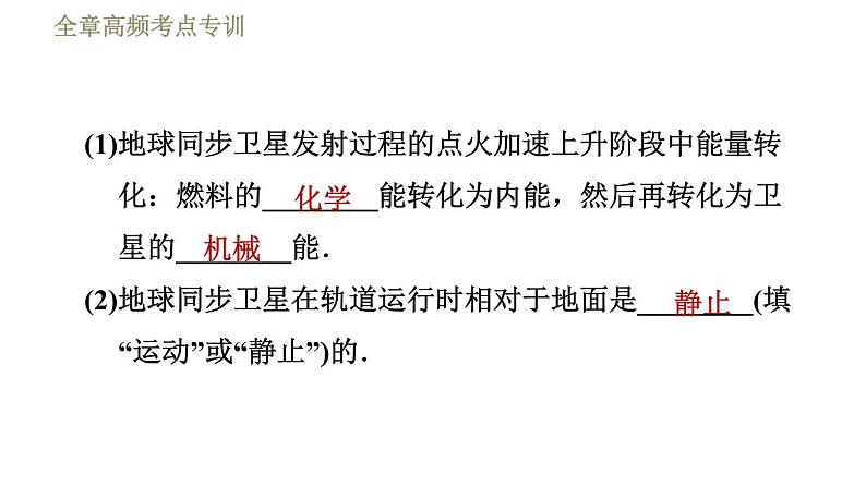 苏科版九年级下册物理课件 第17章 全章高频考点专训  专训1  电磁波的特征与传播第7页