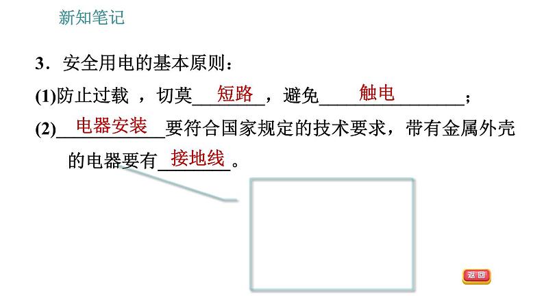 沪粤版九年级下册物理课件 第18章 18.2   怎样用电才安全0第7页