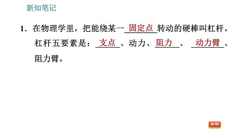 沪粤版八年级下册物理课件 第6章 6.5   探究杠杆的平衡条件005