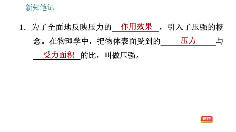 沪粤版八年级下册物理课件 第8章 8.1.2   压　强第5页