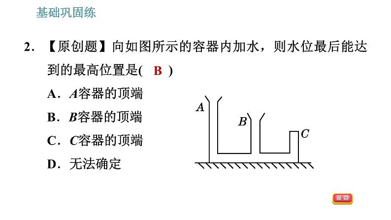 沪科版八年级下册物理课件 第8章 8.2.2   液体压强的应用008