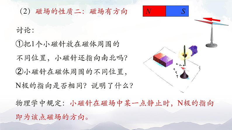 教科版九年级物理上册7.1磁现象 课件+课时总结测试08